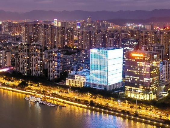 有顏有值，還有“調(diào)”！福州金融街夜景新地標(biāo)亮了！